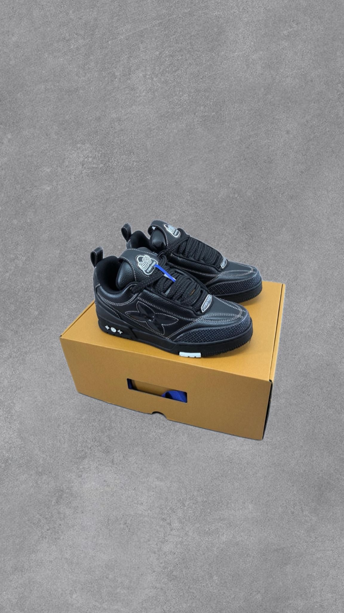 Louis Vuitton Black Color Skate Sneaker