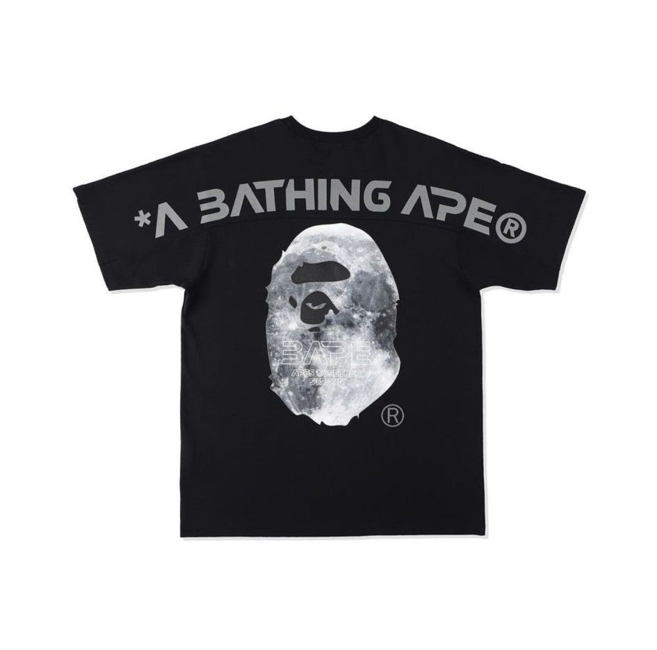 A Bathing Ape Grey Back Design - Black Color