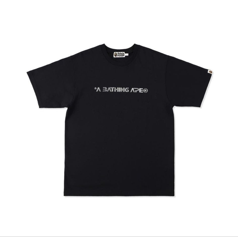 A Bathing Ape Grey Back Design - Black Color