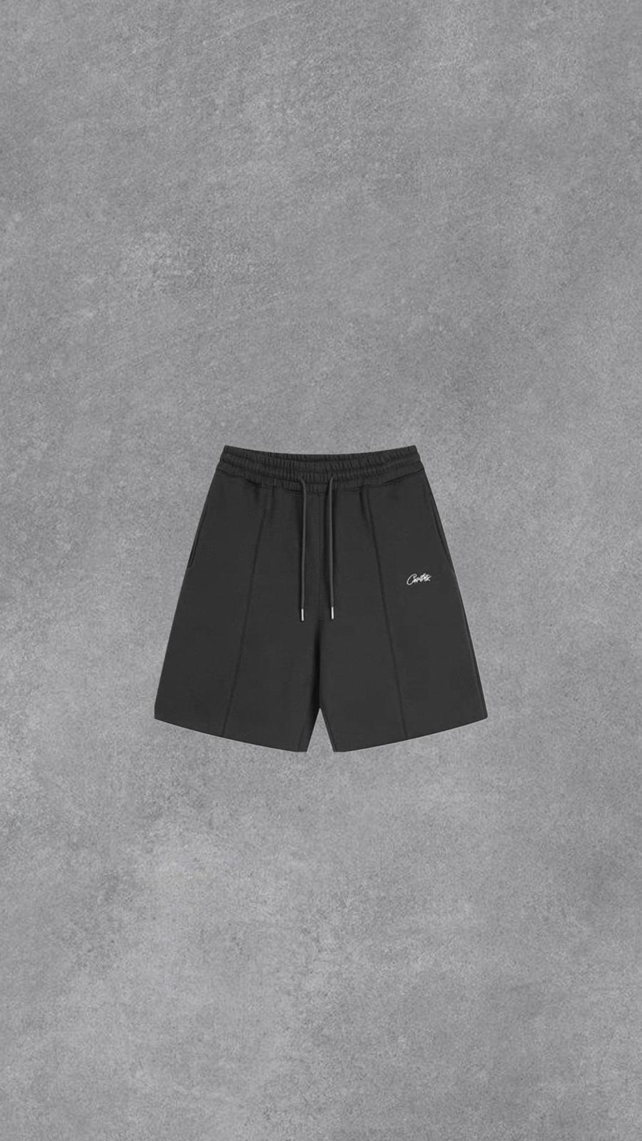 Corteiz Basic Black Shorts